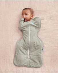 Love to Dream - Swaddle Up™ 2.5T Quilted Stretch Cotton Bees Olive