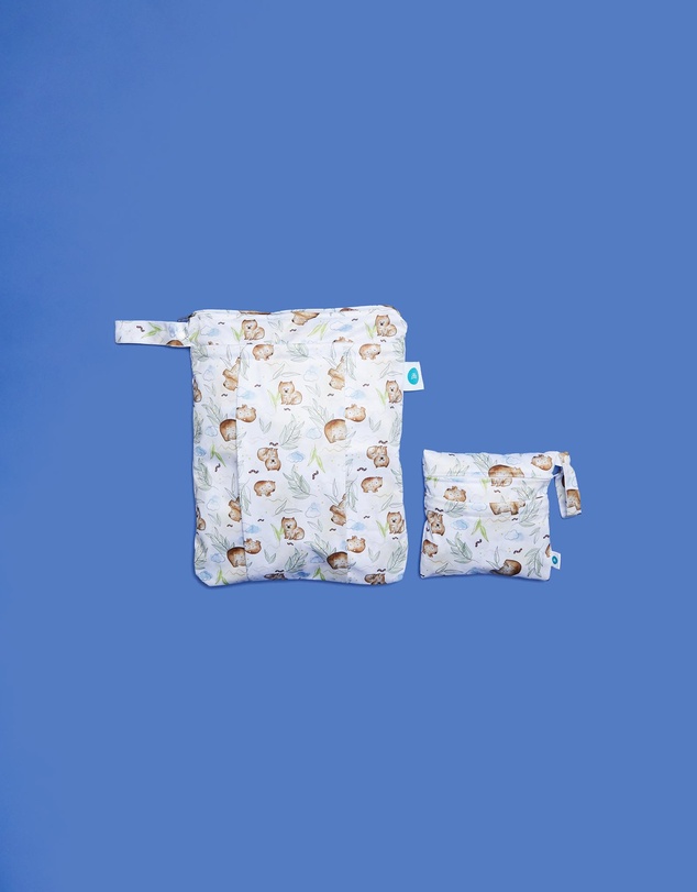 itti bitti - Large and Small Double Pocket Wetbag - Babies-Teens