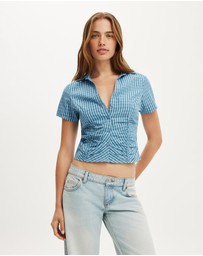 Cotton On - Maya Rouched Shirt