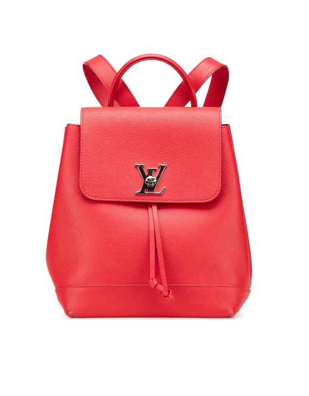 Pre-Loved by Azura Reborn - Pre-Loved louis vuitton Elegant Leather Backpack with Adjustable Straps and Interior Pockets