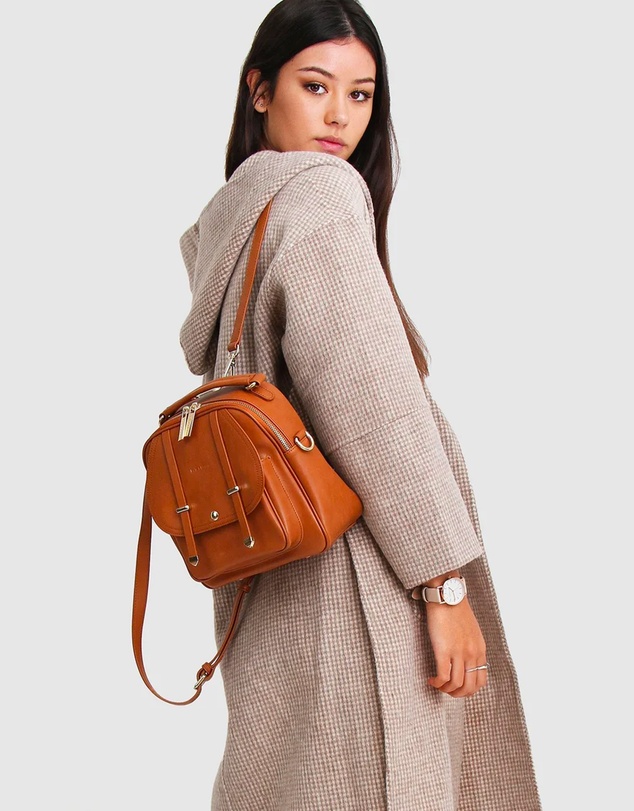 Belle & Bloom - Walk This Way Wool Blend Hooded Coat