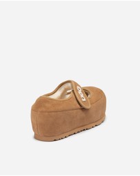 Ozwear Connection Uggs - Ugg Elevator Maryjane Emb Logo