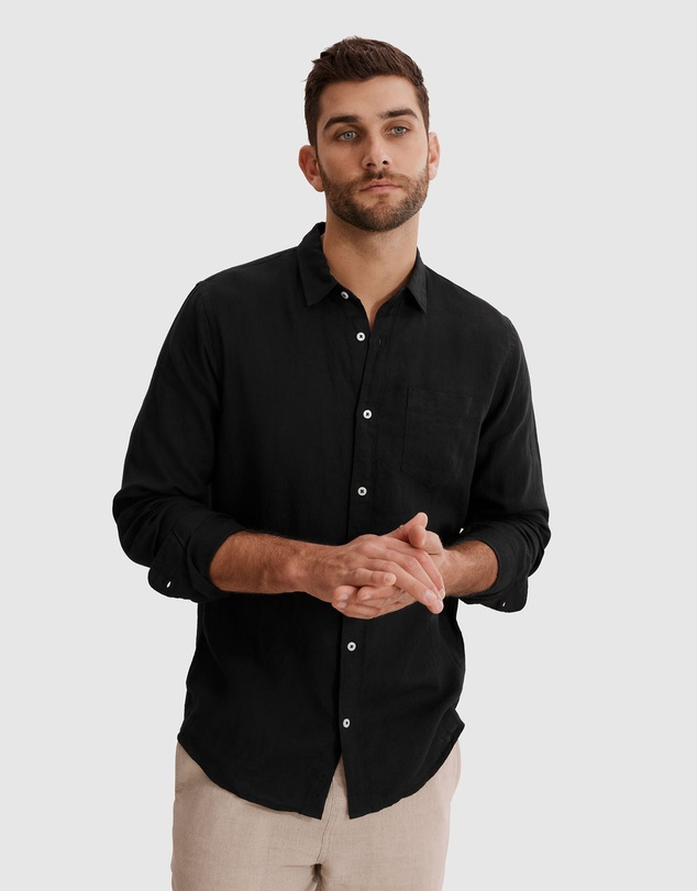 Country Road - Regular Fit Linen Shirt