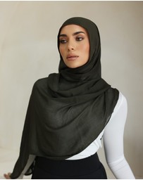 Mod Squad - Double Stitch Hijab- Forest