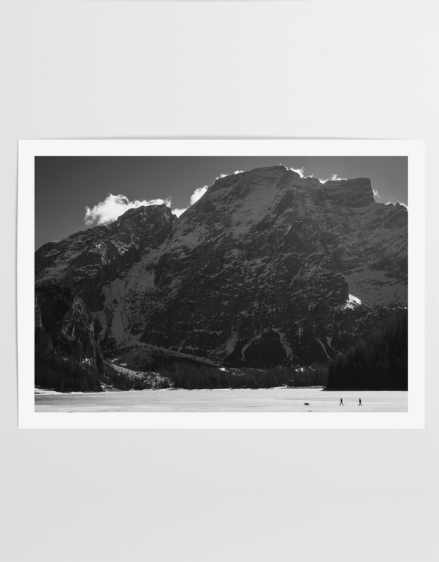 LEGGERA - Italian Sunday Stroll B&W Print