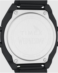 TIMEX - Timex x Wednesday T80 36mm Stainless Steel Expansion Band Watch