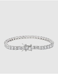 Nialaya Jewellery - Tennis Bracelet In Silver