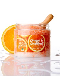 Silk Oil of Morocco - Argan Bath Salts - Orange & Grapefruit