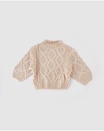 WITH LOVE FOR KIDS - Knitted Jumper - Babies - Kids
