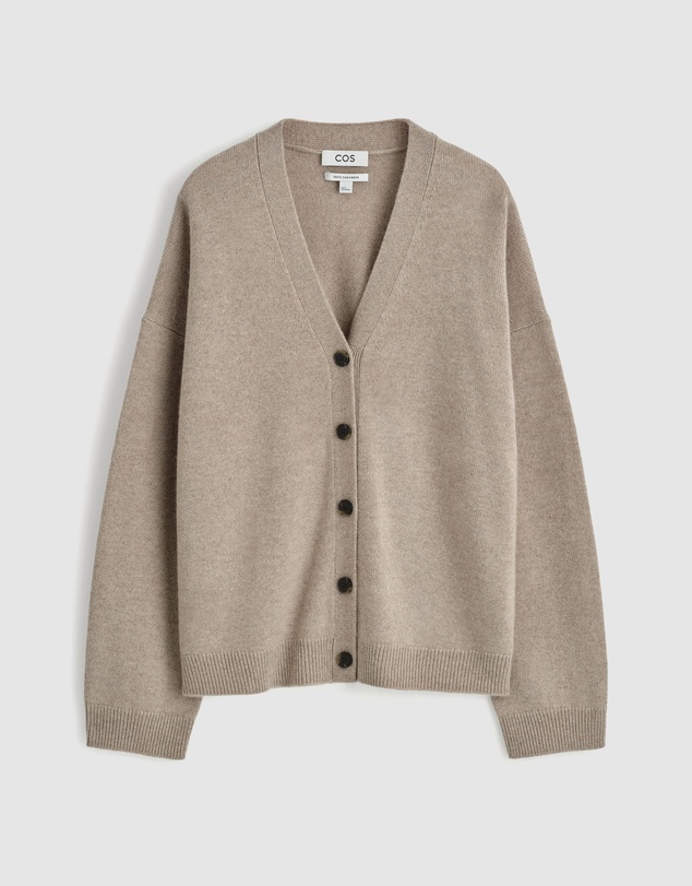 COS - Cashmere V-Neck Cardigan