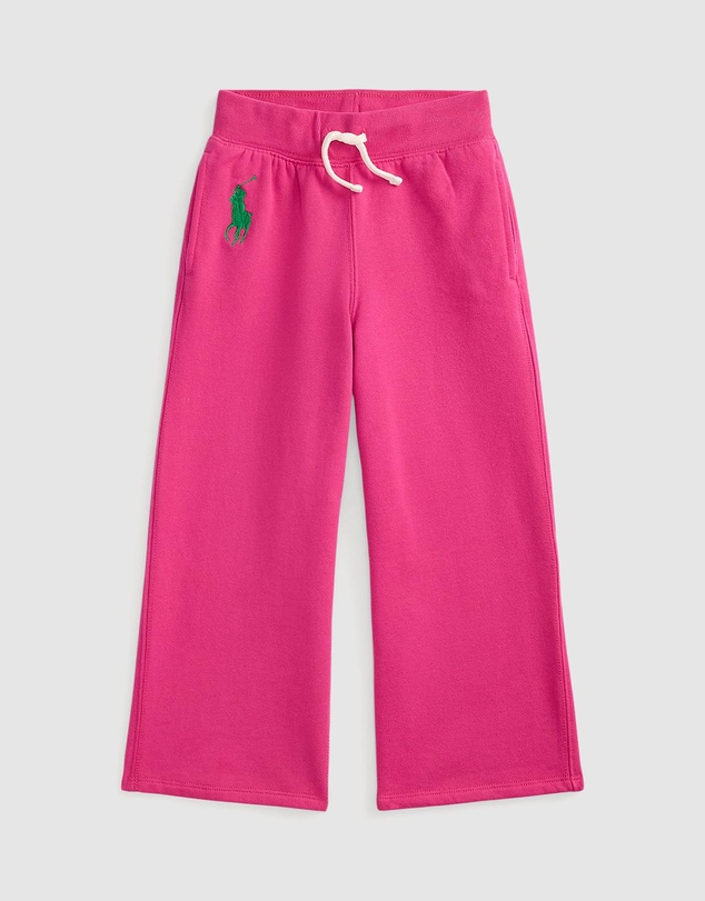 Polo Ralph Lauren - Big Pony Fleece Wide-Leg Sweatpants - Kids