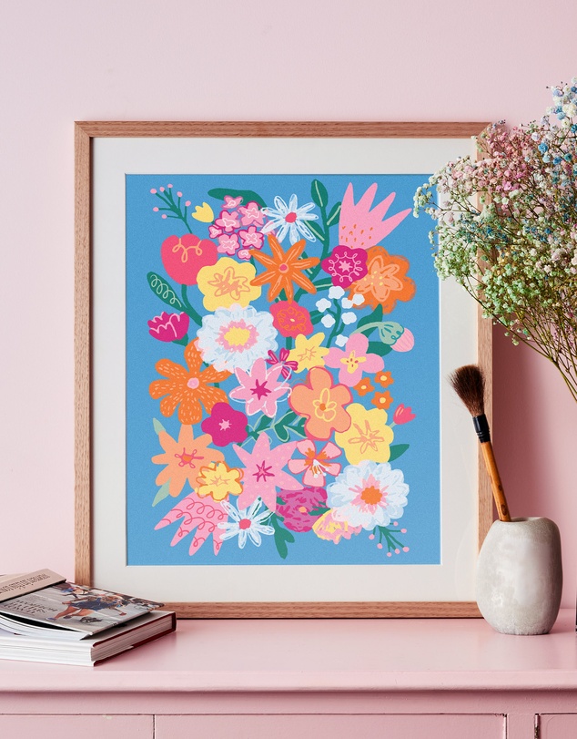 Journey Of Something - Paint by Numbers - Wildflowers