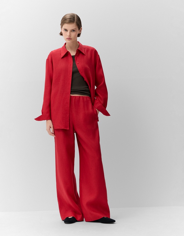 UNISON - Essential Linen Wide Leg Pant