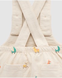 Purebaby - Broderie Overall -Kids-Babies