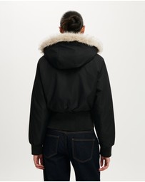 Cotton On - Remi Hooded Bomber Jacket