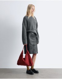 & Other Stories - Knitted Cape Sweater