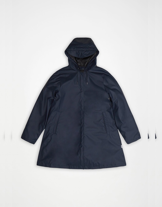 RAINS - A-Line Women's Jacket Navy