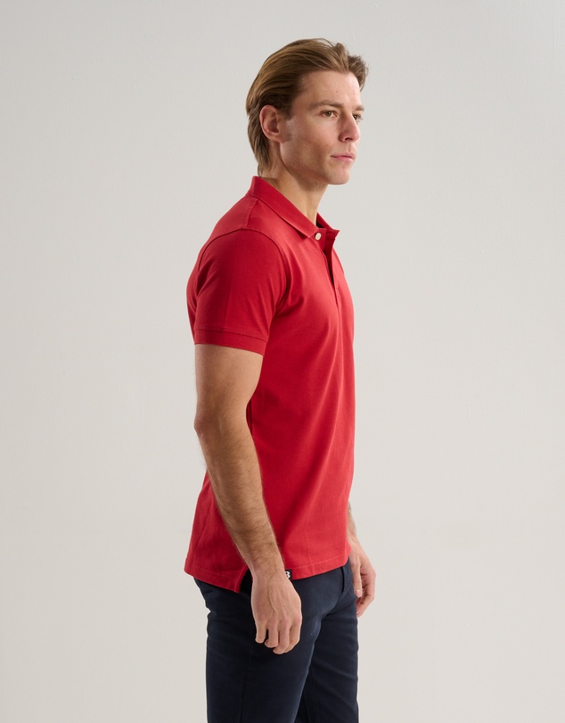 3 Wise Men - 3 Wise Men Portland Polo Shirt - Paprika