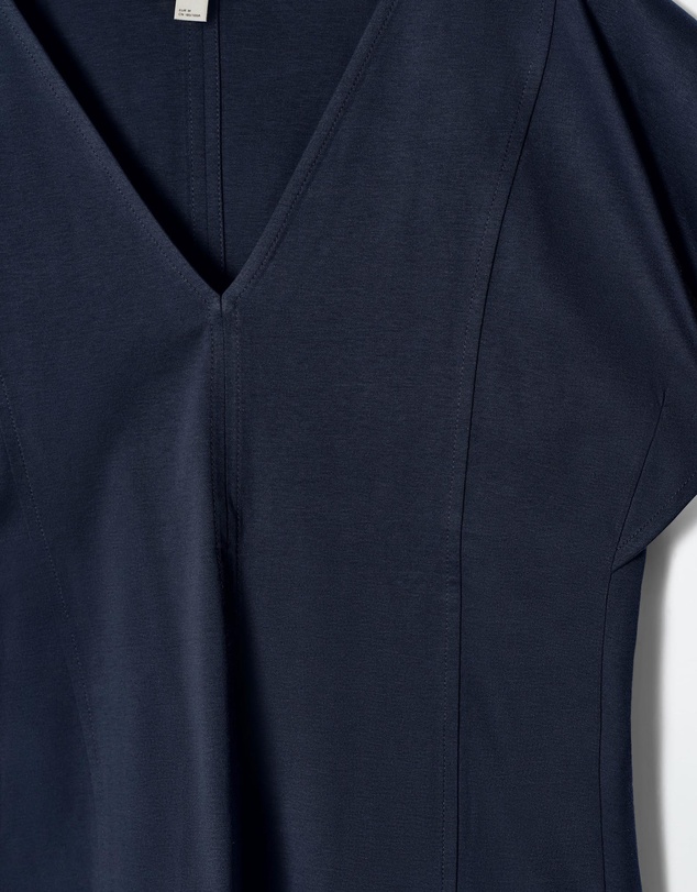 COS - Petal Sleeve Cotton Top