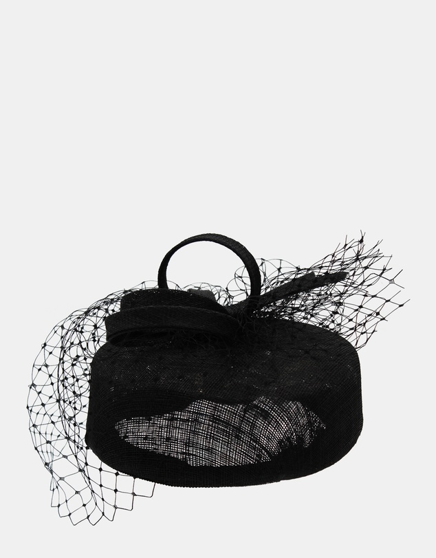 Morgan & Taylor - Cheryl Pillbox Hat in Black