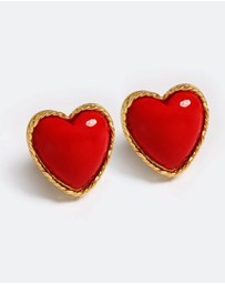Emma Pills - Hot Hearts Earrings