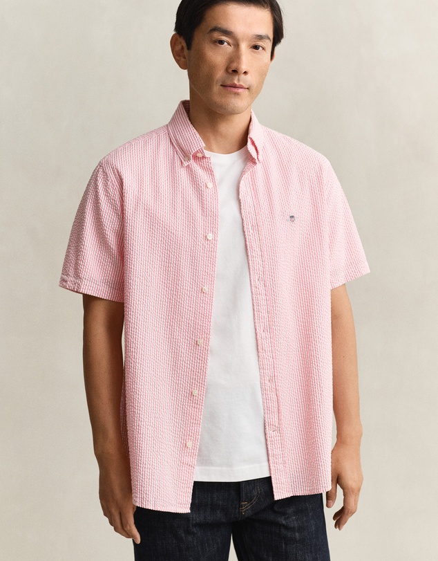Gant - Seersucker Stripe Short Sleeve Shirt