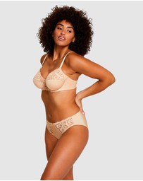 Sans Complexe - Amélie Unlined Wired Full Cup Bra with Lace