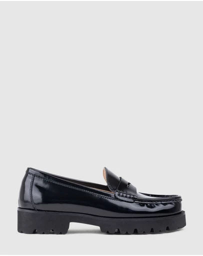 Edward Meller - HENDRIX Penny Loafer on Chunky Sole