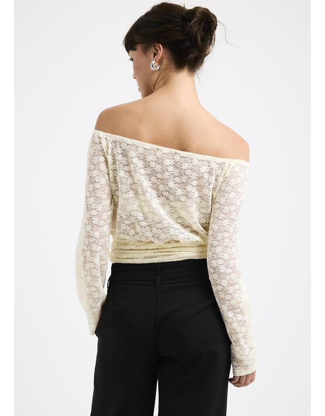 Alice In The Eve - Amara Draped Off Shoulder Top