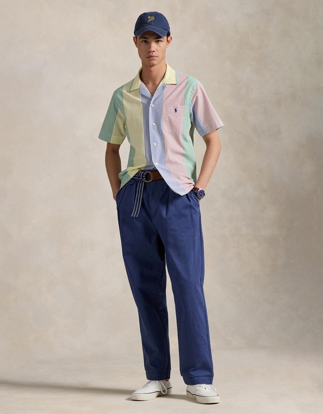 Polo Ralph Lauren - Classic Fit Striped Seersucker Shirt