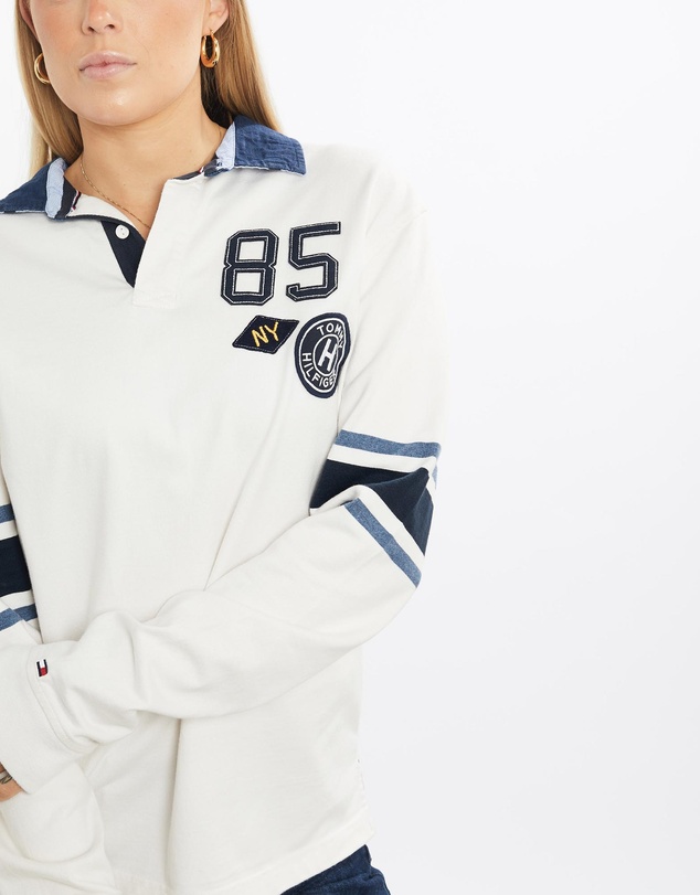 Vintage by The Real Deal - Pre Loved - Vintage Tommy Hilfiger Rugby Shirt