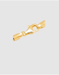 Nialaya Jewellery - Men's Gold Round Chain Bracelet
