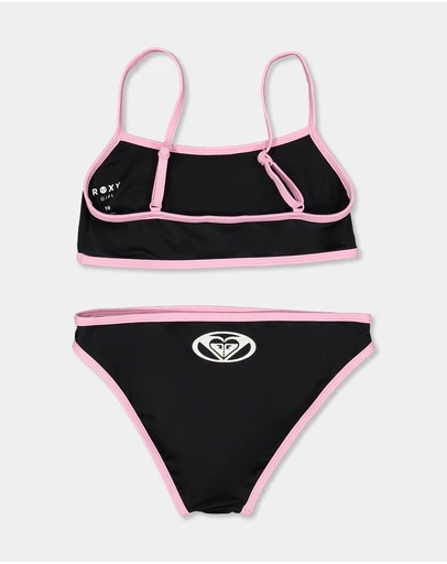 Roxy - Girls 8 to 16 Swell Time Bralette Two Piece