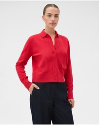 Oroton - Collar Cardigan