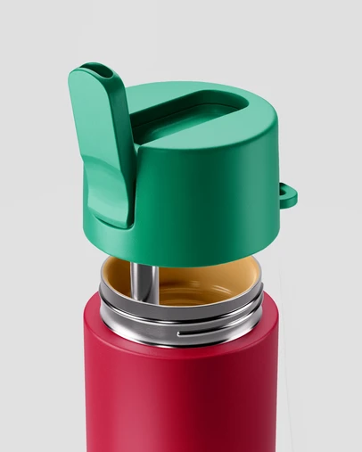 Fressko - Play 420ml Ceramic-Lined Kids' Drink Bottle