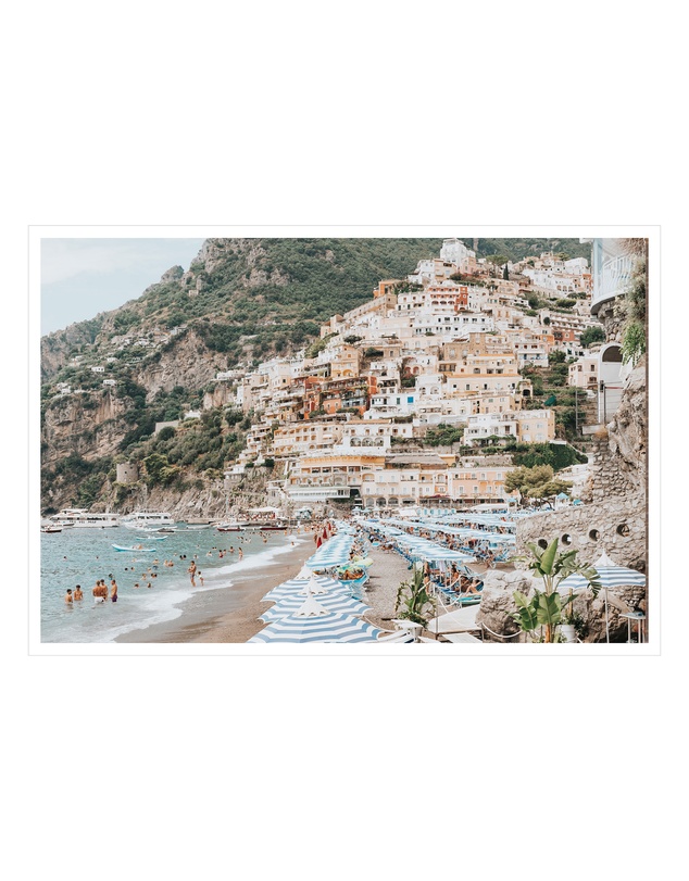 Amichi Co - Villagio Sul Mare Fine Art Print
