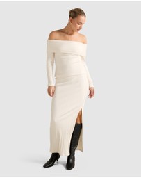 Forever New - Maribella Ribbed Maxi Skirt