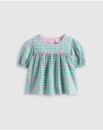 Seed Heritage - Gingham Top