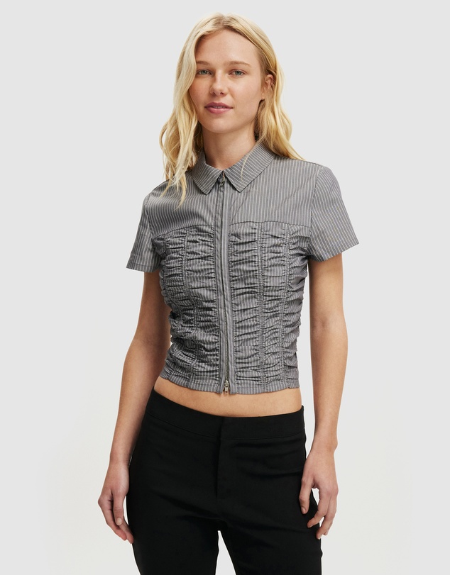 Cotton On - Riley Gathered Shirt