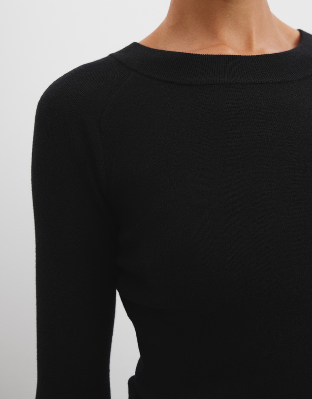 Country Road - Merino Wool Silk Long Sleeve Knit