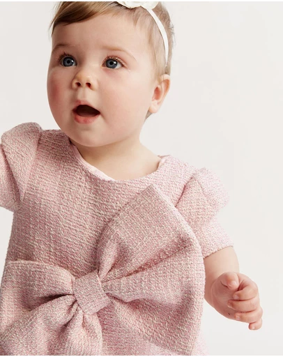 Bardot Junior - Lucille Bow Mini Dress - Babies