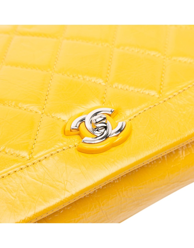 Pre-Loved by Azura Reborn - Pre-Loved Crumpled Calfskin Bi Quilted Vintage Full Flap