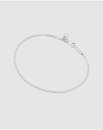 Kuzzoi - ICONIC EXCLUSIVE - Bracelet Male Cord Chain 925 Sterling Silver