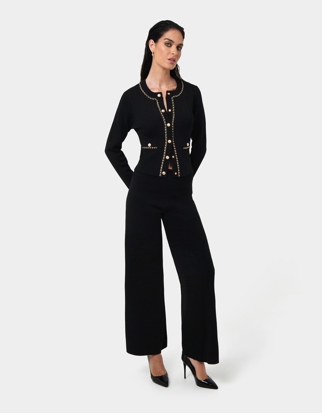 Forcast - Brianna Wide Leg Knit Pants