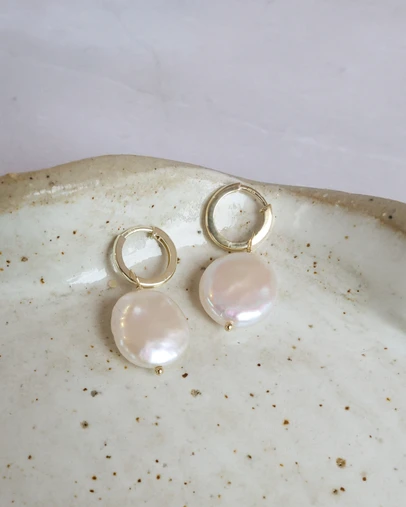 Luna Rae - Solid Gold - Luminance Earrings