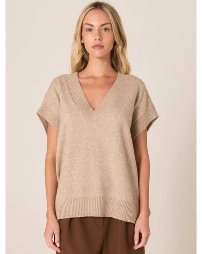 Fate + Becker - Rae V- Neck Vest