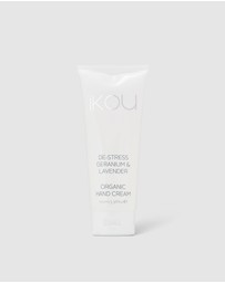 IKOU - De-Stress Geranium & Lavender Organic Hand Cream