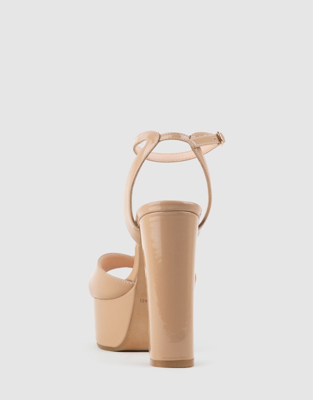 Edward Meller - RACHEL125 Crossover Platform Sandal