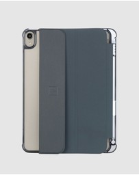 Tucano - Tucano Satin Folio Case Dark Blue for iPad Air 11 Inch M3 M2 2024 with Pencil Holder and Stand
