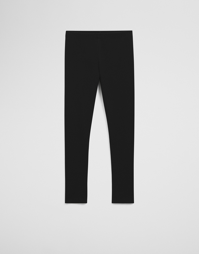 Country Road - Organically Grown Cotton Blend Solid Rib Legging